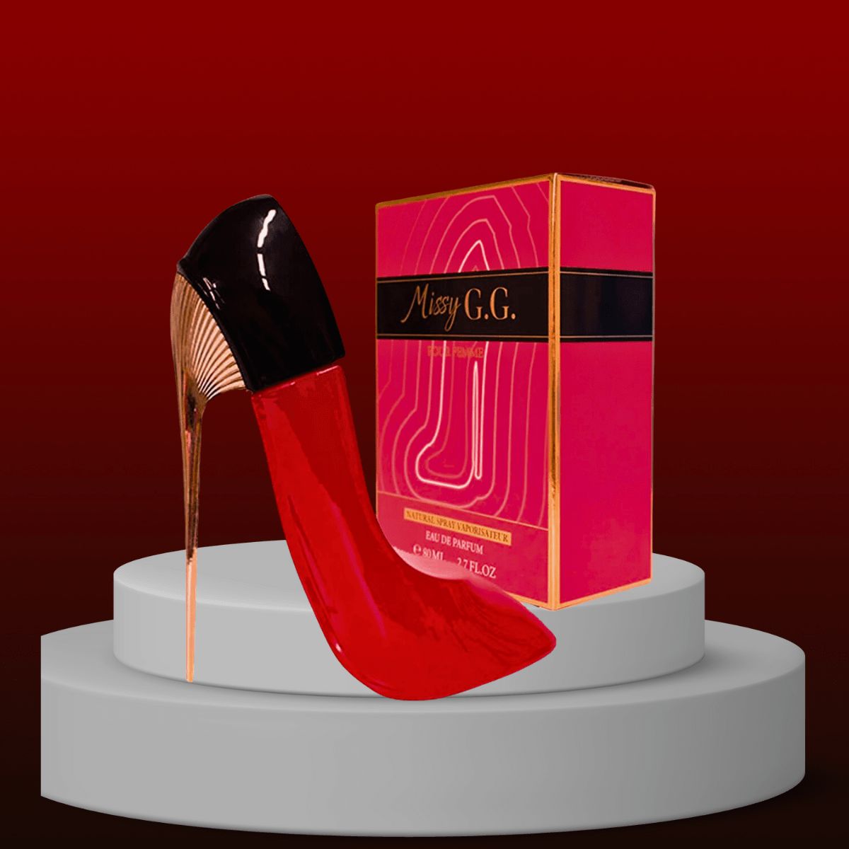 Missy G.G. Red Eau De Parfum Pour Femme 80ml