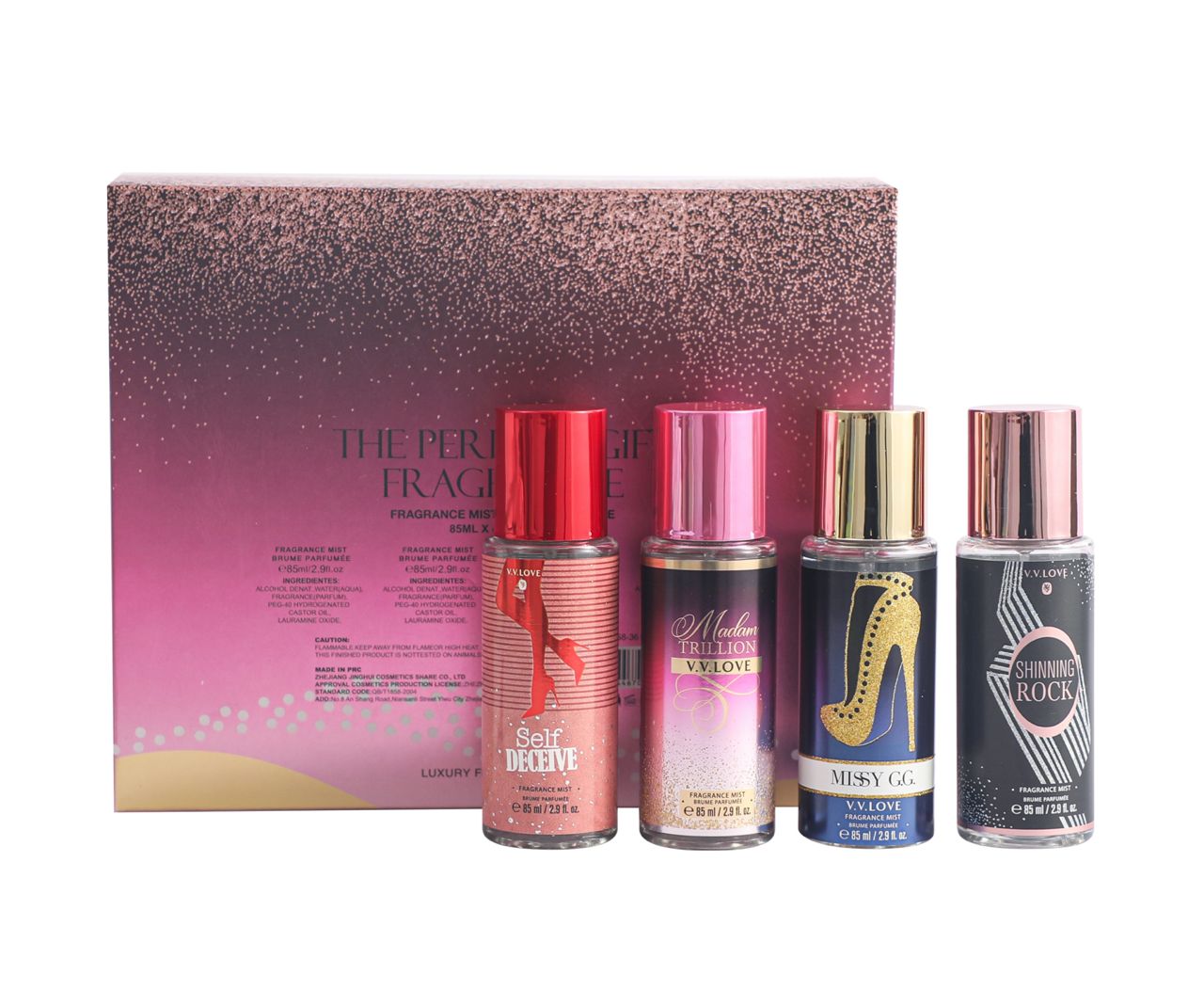 The Perfect Gift Fragrance Mist/ Brume Parfumee 85ml x 4PCS / Set
