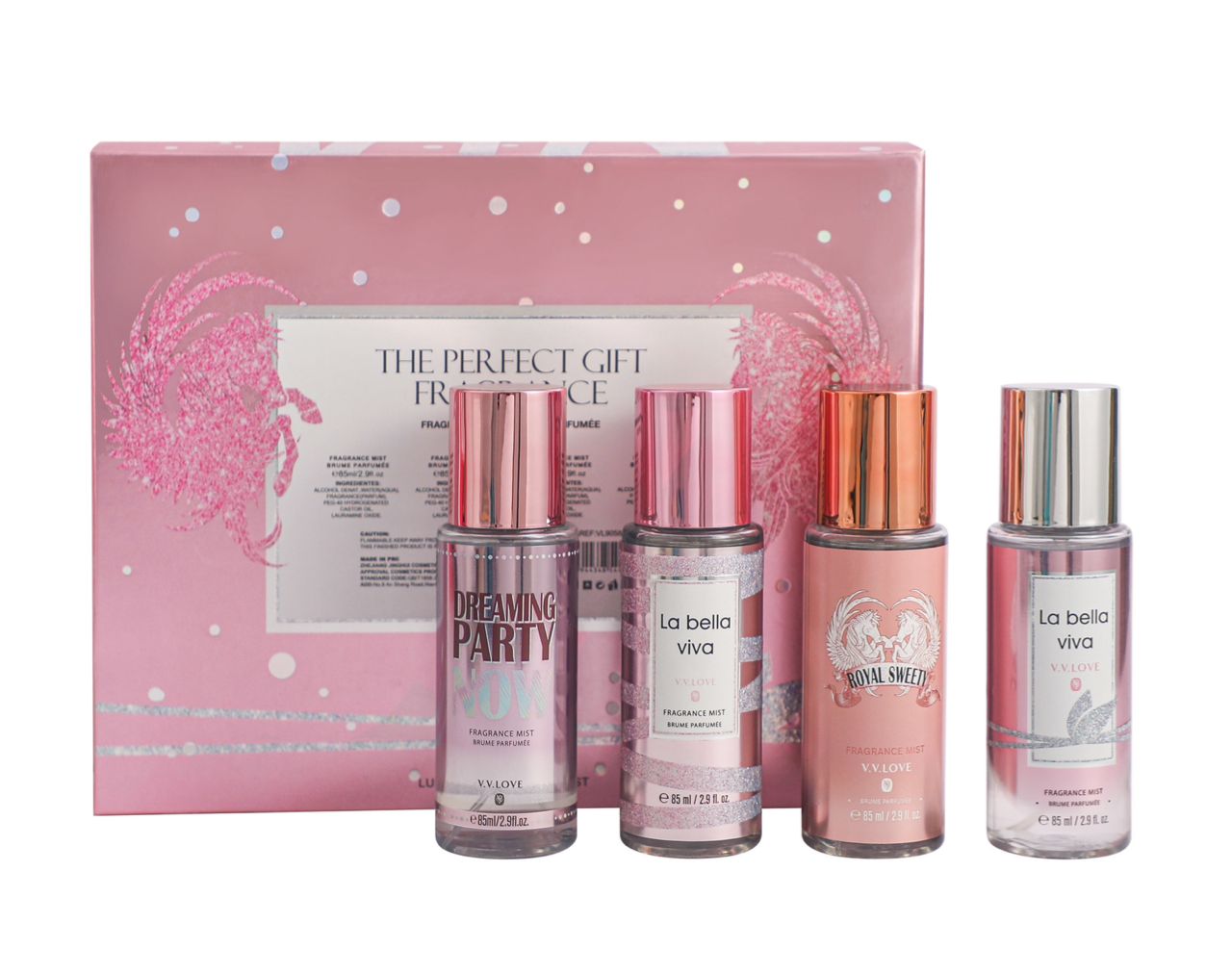 The Perfect Gift Fragrance Mist/ Brume Parfumee 85ml x 4PCS / Set