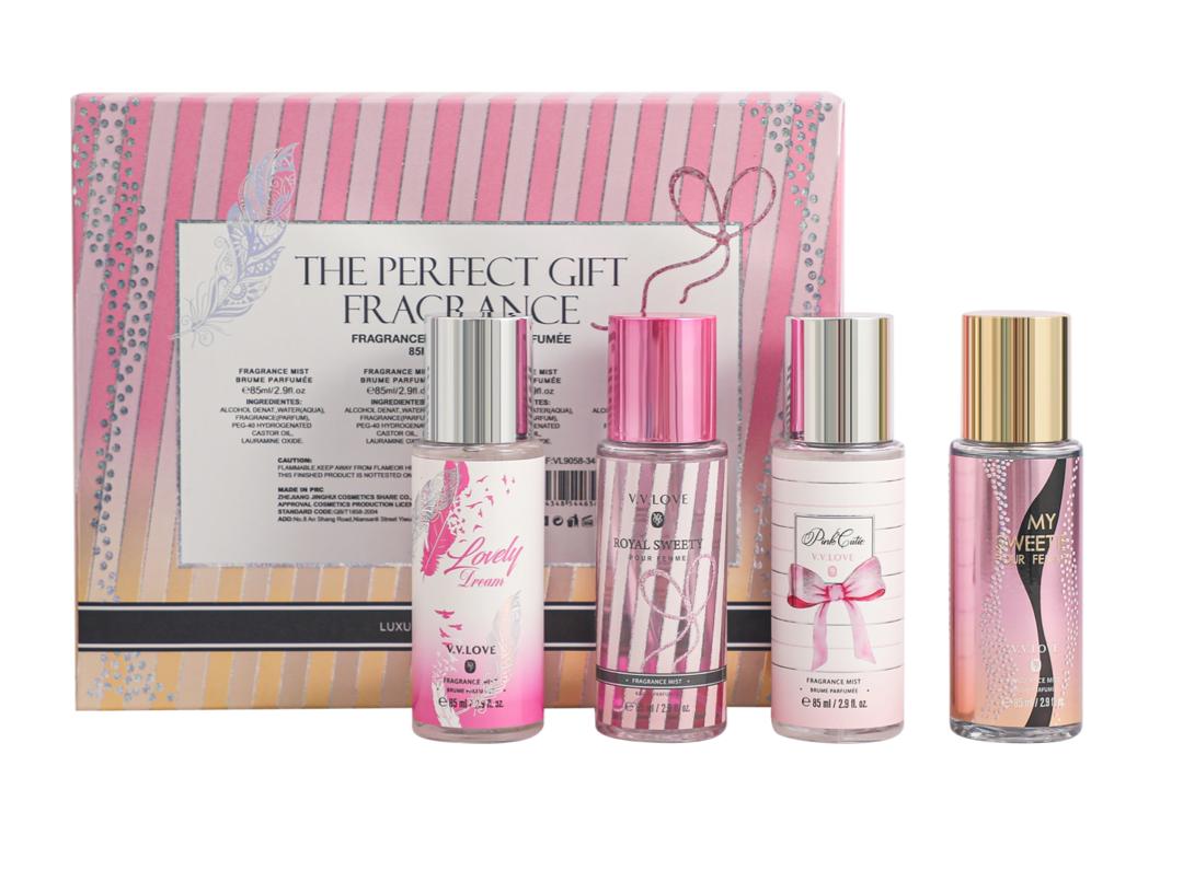 The Perfect Gift Fragrance Mist/ Brume Parfumee 85ml x 4PCS / Set