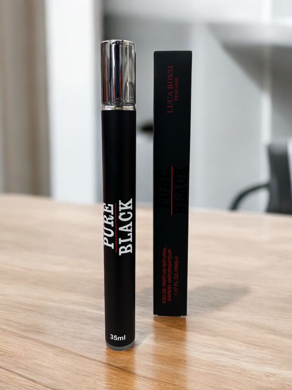 Pure Black Eau De Parfum Natural Spray Vaporisateur 35ml