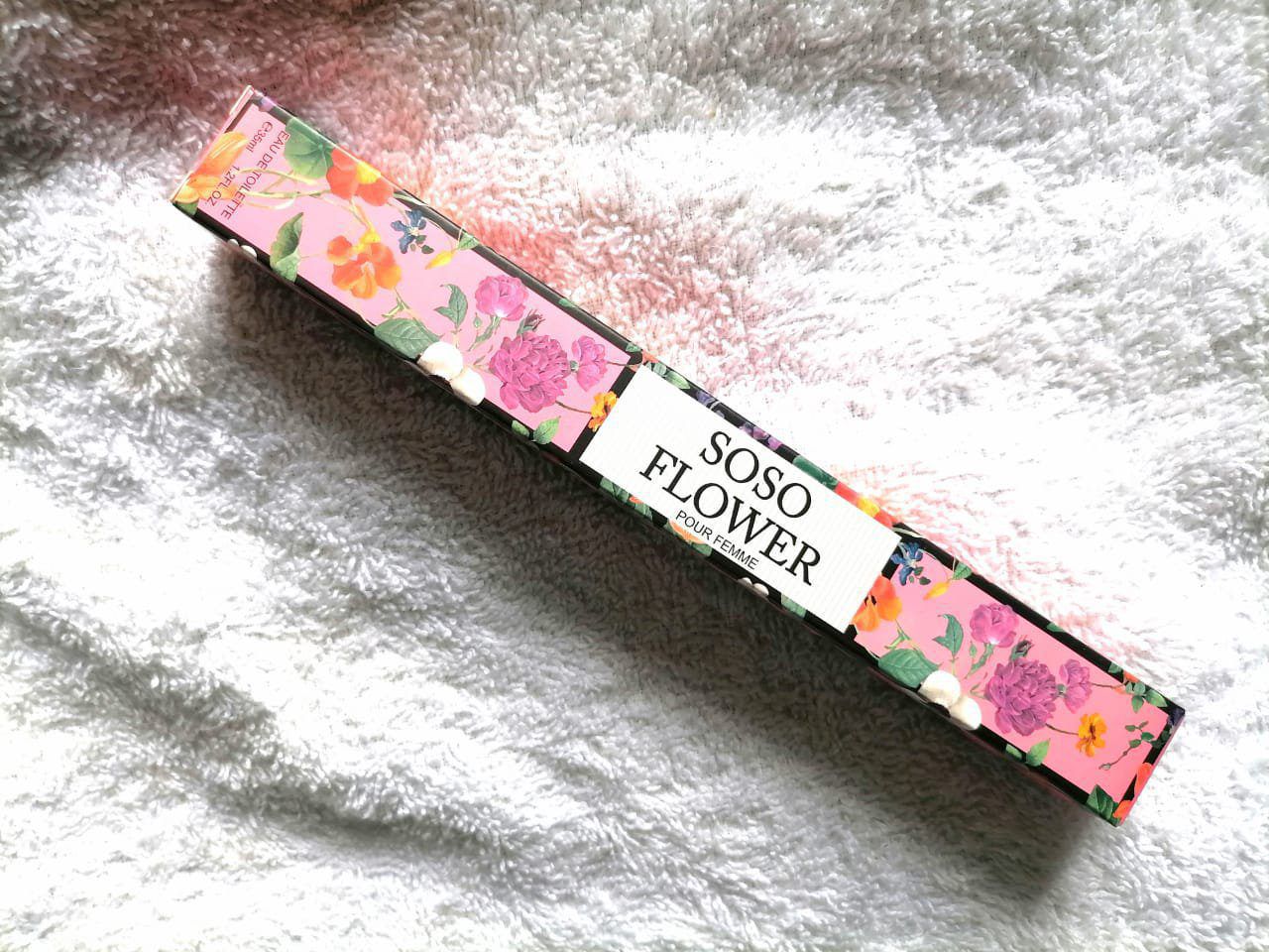 Soso Flower Pour Femme Eau De Toilette 35ml